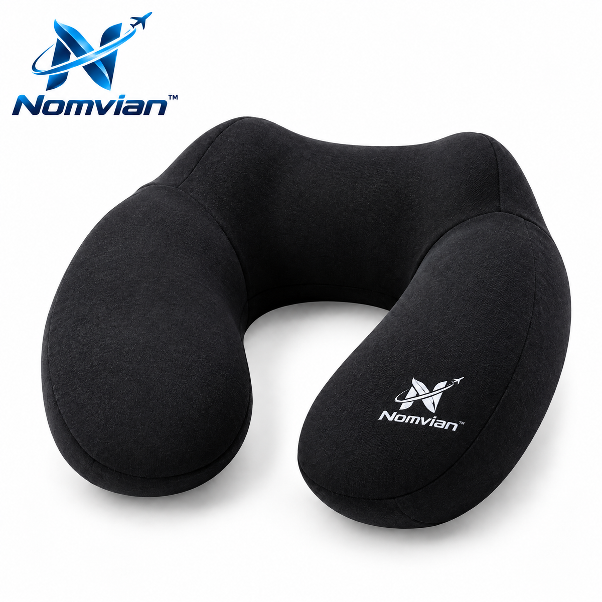 Nomvian™ CloudRest Travel Pillow – Ergonomic U-Shaped Neck Pillow for Flights, Road Trips, Office Rest & Everyday Comfort