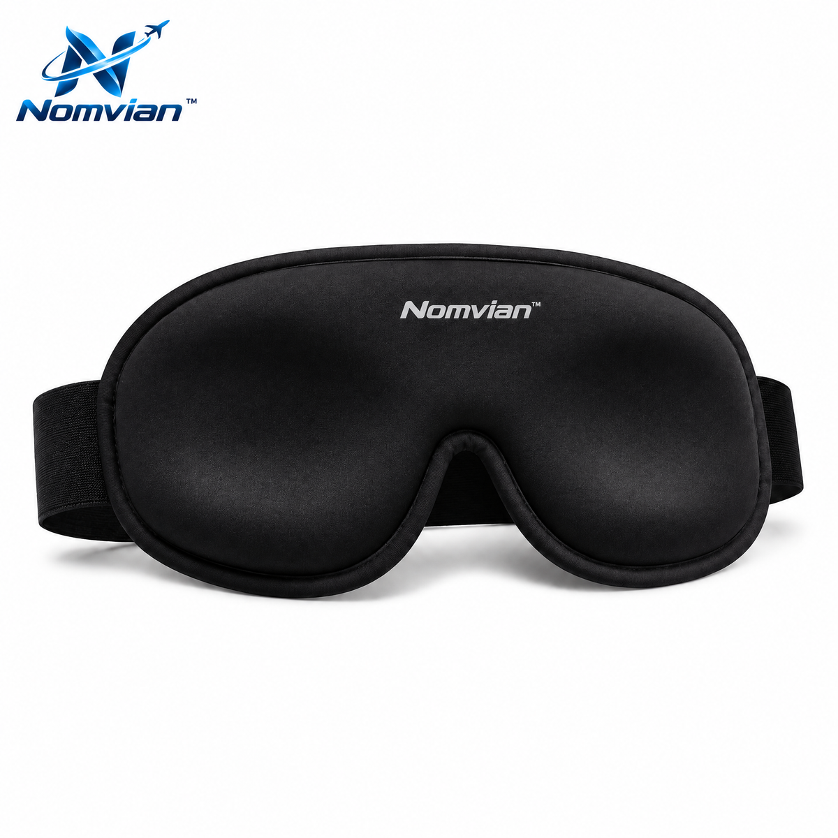 Nomvian™ DreamShield Sleep Mask – Premium Light Blocking Eye Mask for Travel, Sleep, Meditation & Everyday Rest